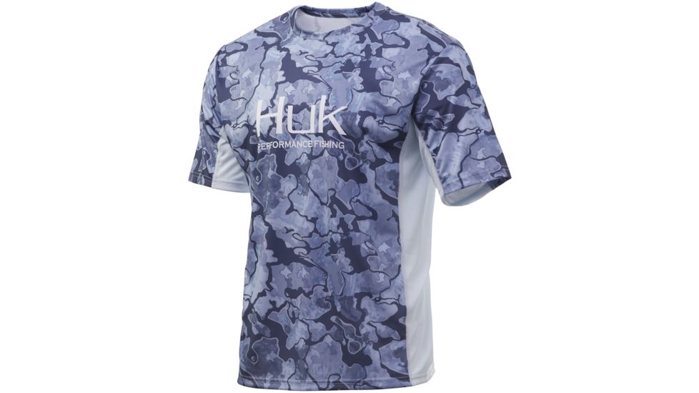 HUK Performance Fishing Icon Camo Short Sleeve Tee - Mens, Erie, Medium, H1200149-037-M
