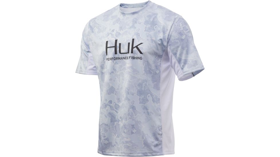 HUK Performance Fishing Icon Camo Short Sleeve Tee - Mens, Kenai, Large, H1200149-453-L