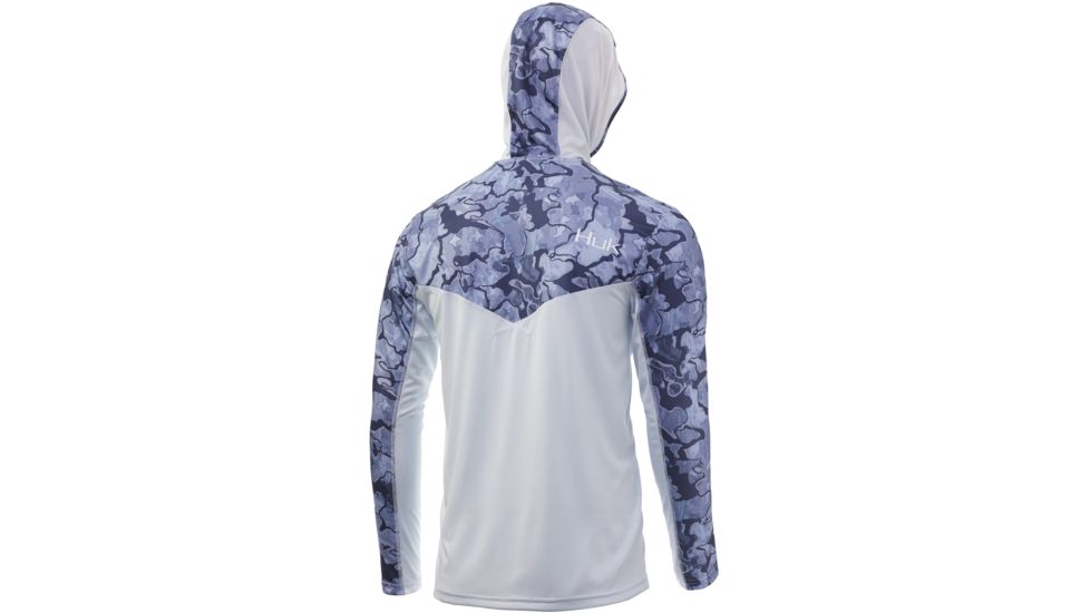 HUK Performance Fishing Icon X Camo Hoodie - Mens, Erie, Extra Large, H1200153-037-XL