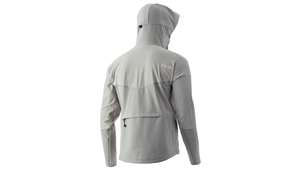 HUK Performance Fishing Icon X Light Weight Jacket - Men's, Grey, Extra Large, H4000084-020-XL