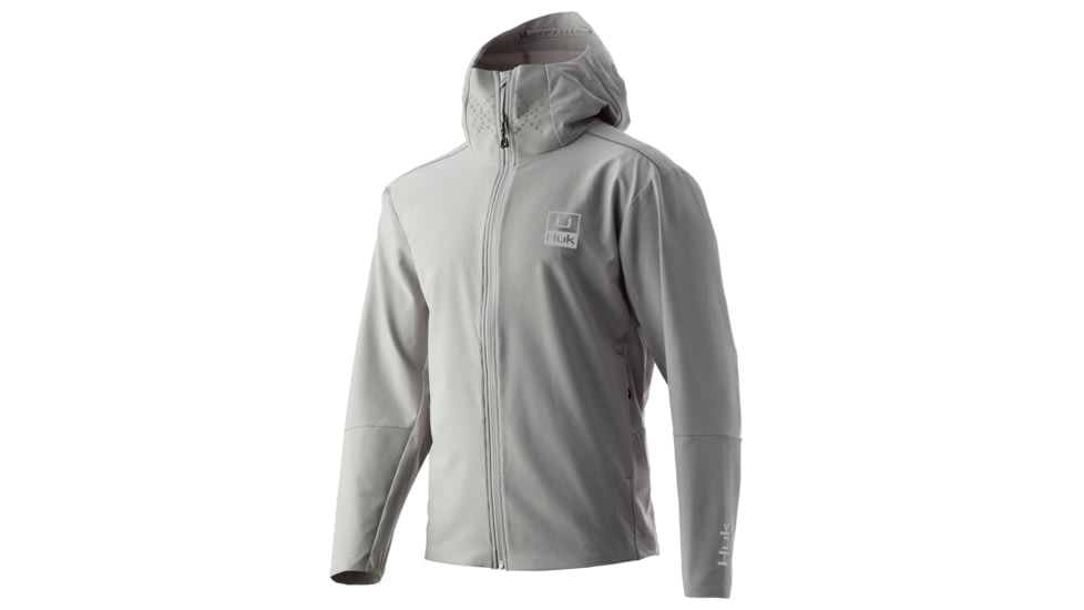HUK Performance Fishing Icon X Light Weight Jacket - Men's, Grey, Extra Large, H4000084-020-XL