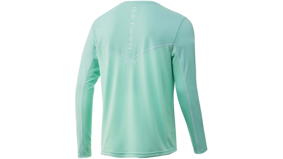 HUK Performance Fishing Icon X Long Sleeve - Mens, Lichen, 2XL, H1200138-333-XXL