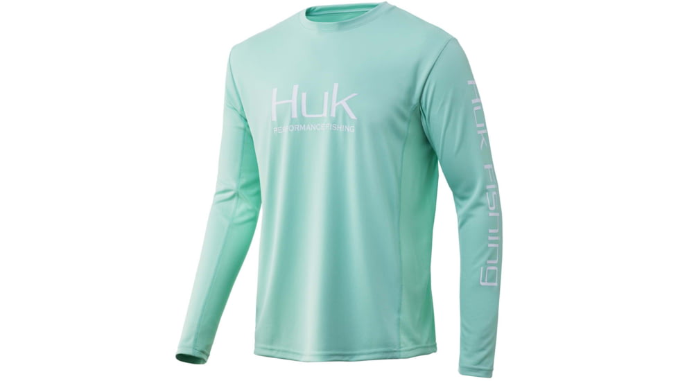 HUK Performance Fishing Icon X Long Sleeve - Mens, Lichen, 2XL, H1200138-333-XXL