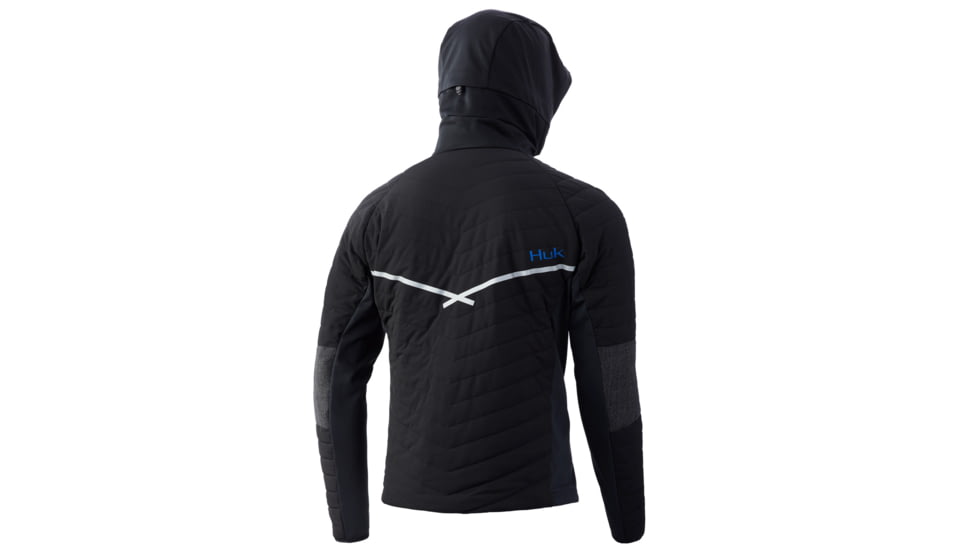HUK Performance Fishing Icon X Superior Hybrid Jacket - Mens, Black, Medium, H4000087-001-M