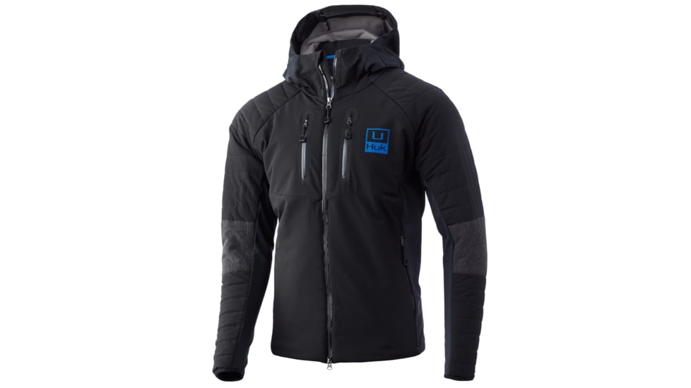HUK Performance Fishing Icon X Superior Hybrid Jacket - Mens, Black, Medium, H4000087-001-M