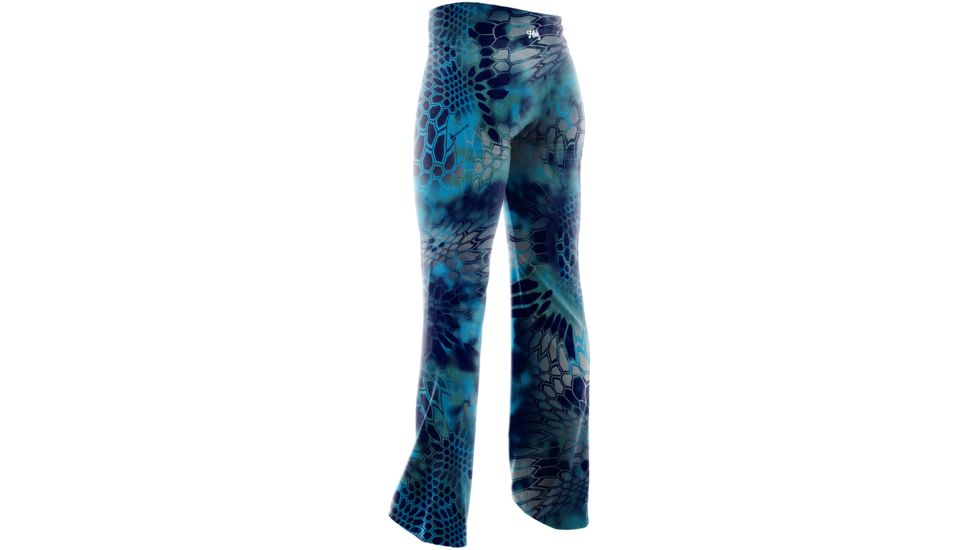 HUK Performance Fishing Kryptek Womens Yoga Pants, Kryptek Pontus, H5000007PONXS