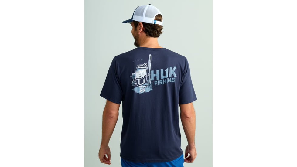 HUK Performance Fishing Livin Lager Tee - Mens, Naval Academy, 3XL, H1000523-413-XXXL