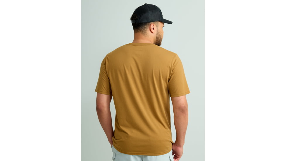 HUK Performance Fishing Logo Tee - Mens, Sand Piper, Extra Large, H1000390-217-XL