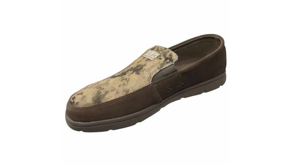 HUK Performance Fishing Mens Brewster Leather Shoes, SubPhantis Desert, 10, H8012300-295-10