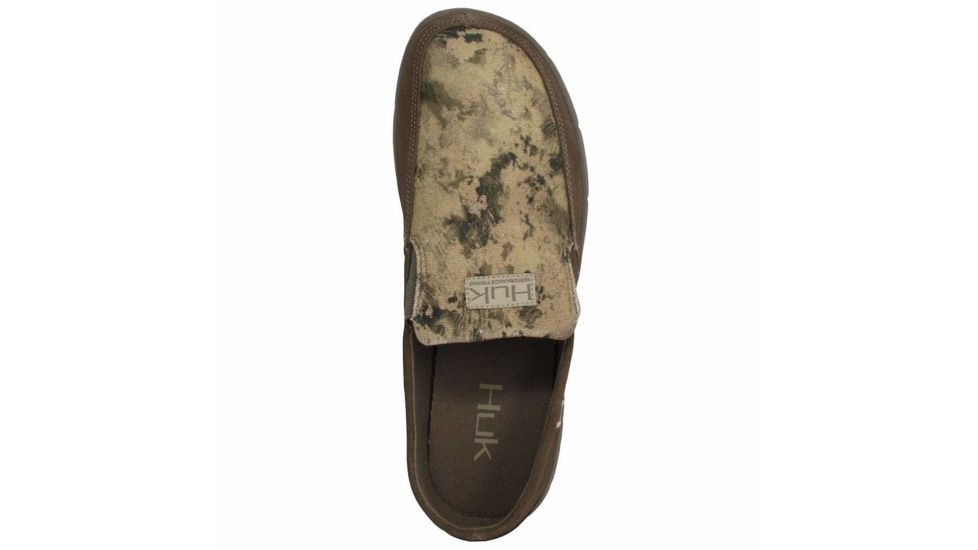 HUK Performance Fishing Mens Brewster Leather Shoes, SubPhantis Desert, 10, H8012300-295-10