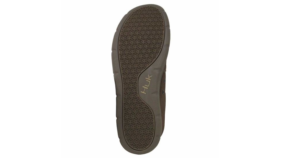 HUK Performance Fishing Mens Brewster Leather Shoes, SubPhantis Desert, 10, H8012300-295-10