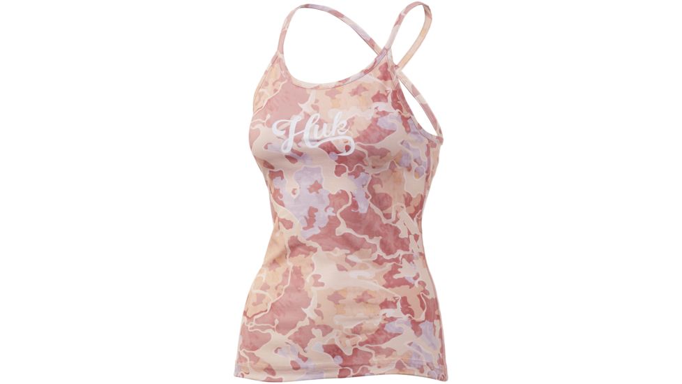 HUK Performance Fishing Minnow Strappy Tank - Womens, Lanier, Extra Small, H6120030-811-XS