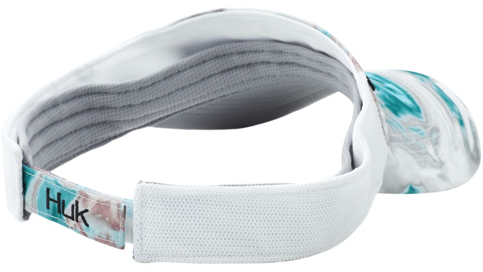 HUK Performance Fishing Mossy Oak Hydro Visor Cap - Mens, Mossy Oak Hydro Shallows, One Size, H3000215-928-1
