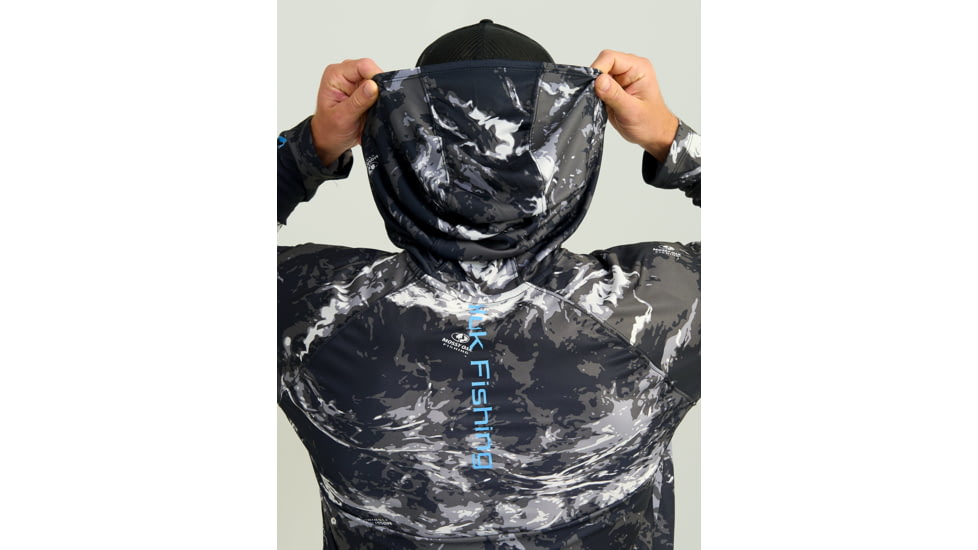 HUK Performance Fishing Mossy Oak Pursuit Hoodie - Mens, Moe Sw Midnight, Medium, H1200611-979-M