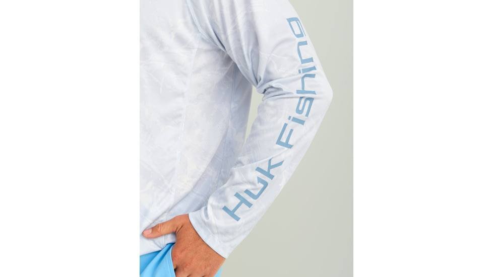 HUK Performance Fishing Mossy Oak Pursuit Performance Hoodie - Mens, Moe Sw Bonefish, Extra Large, H1200611-978-XL