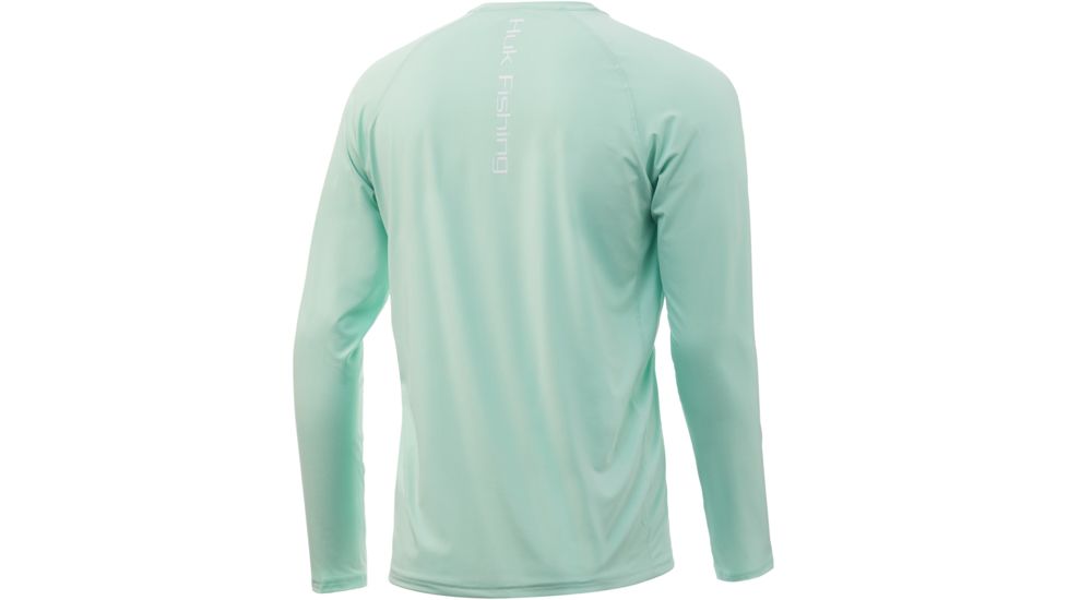 HUK Performance Fishing Pursuit Vented Long Sleeve Tee - Mens, Lichen, 2XL, H1200150-333-XXL