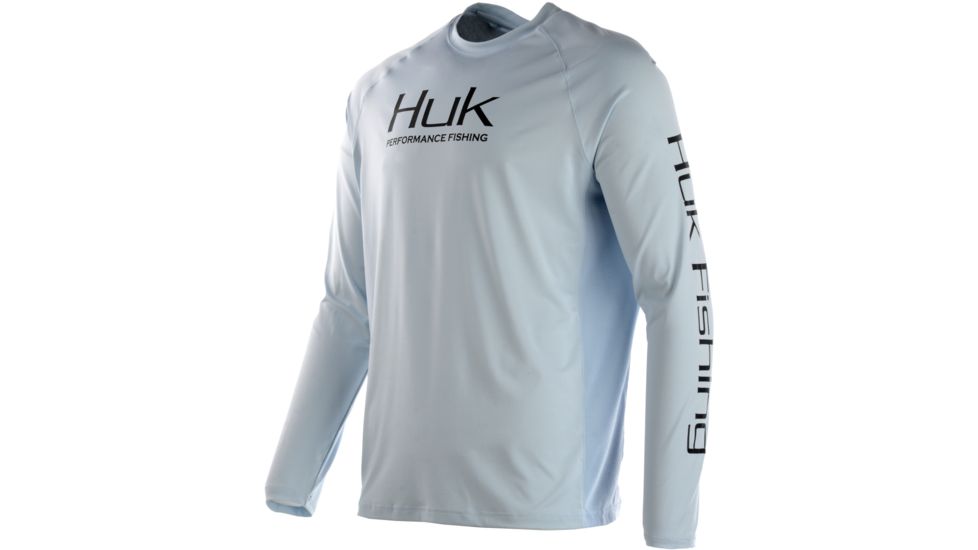 HUK Performance Fishing Pursuit Vented Long Sleeve Tee - Mens, Plein Air, Extra Large, H1200150-451-XL