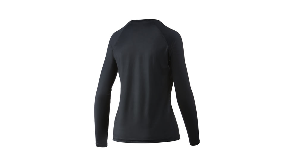 HUK Performance Fishing Reflection Pursuit Long-Sleeve Shirt - Women's, Extra Large, Black, H6120114-001-XL