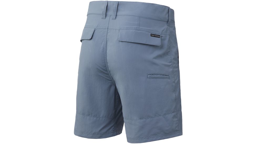 HUK Performance Fishing Rogue 18in Short - Mens, Silver Blue, Medium, H2000083-040-M