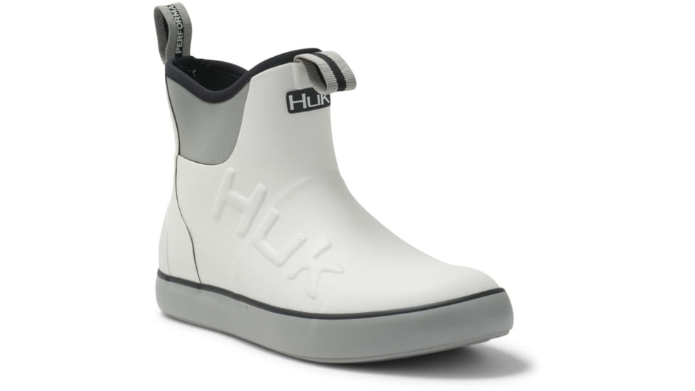 HUK Performance Fishing Rogue Wave Shoes - Mens, White/White/Grey, 12, H8021001-100-12