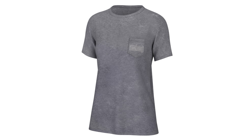 HUK Performance Fishing SS Mineral Wash Tee - Womens, Night Owl, XL, H6100090-016-XL