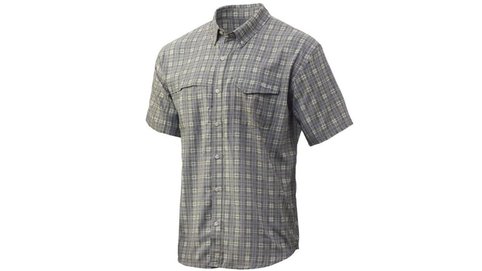 HUK Performance Fishing Tide Point Short Sleeve Shirt - Mens, Large, Lichen, H1500070-333-L