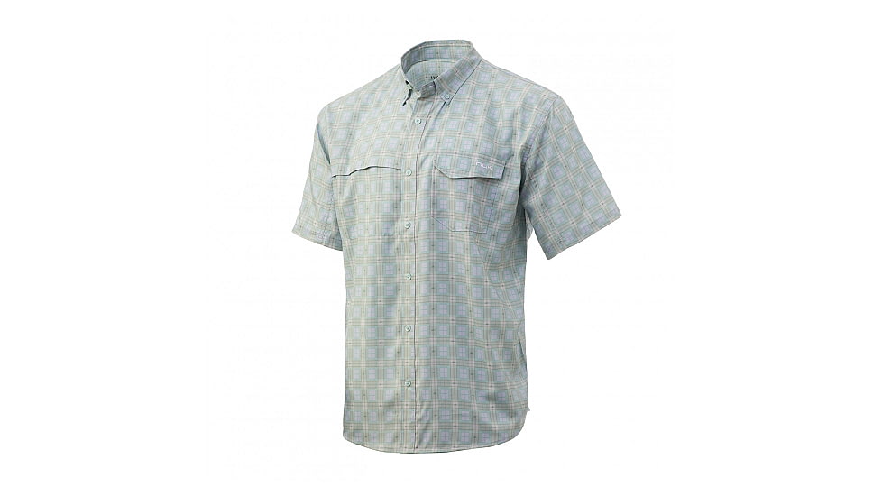 HUK Performance Fishing Tide Point Short Sleeve Shirt - Mens, Large, Plein Air, H1500070-451-L