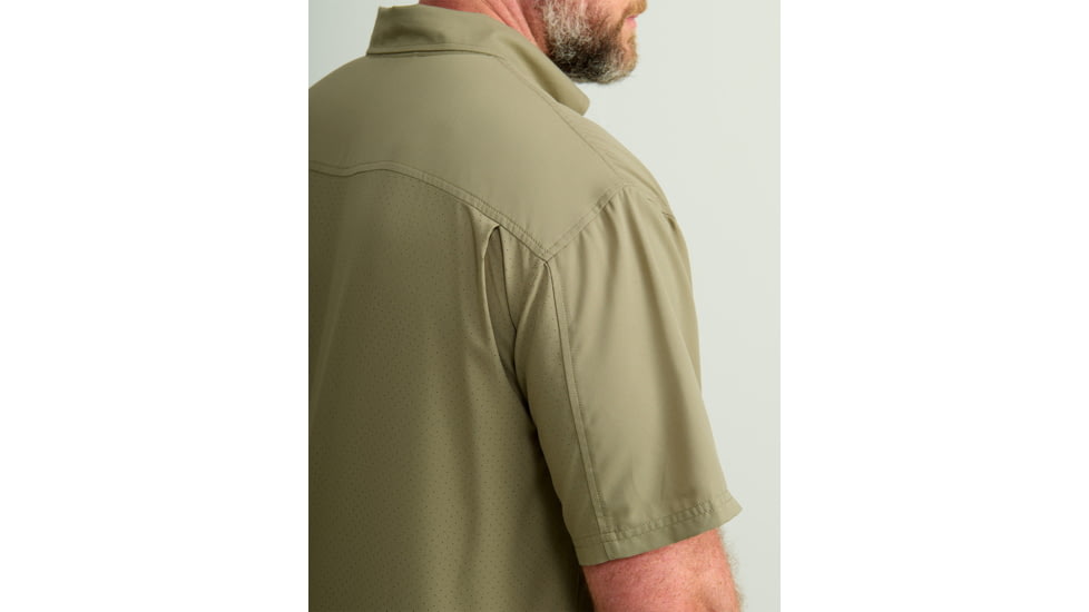 HUK Performance Fishing Tide Point Short Sleeve Shirt - Mens, Overland Trek, Medium, H1500171-319-M