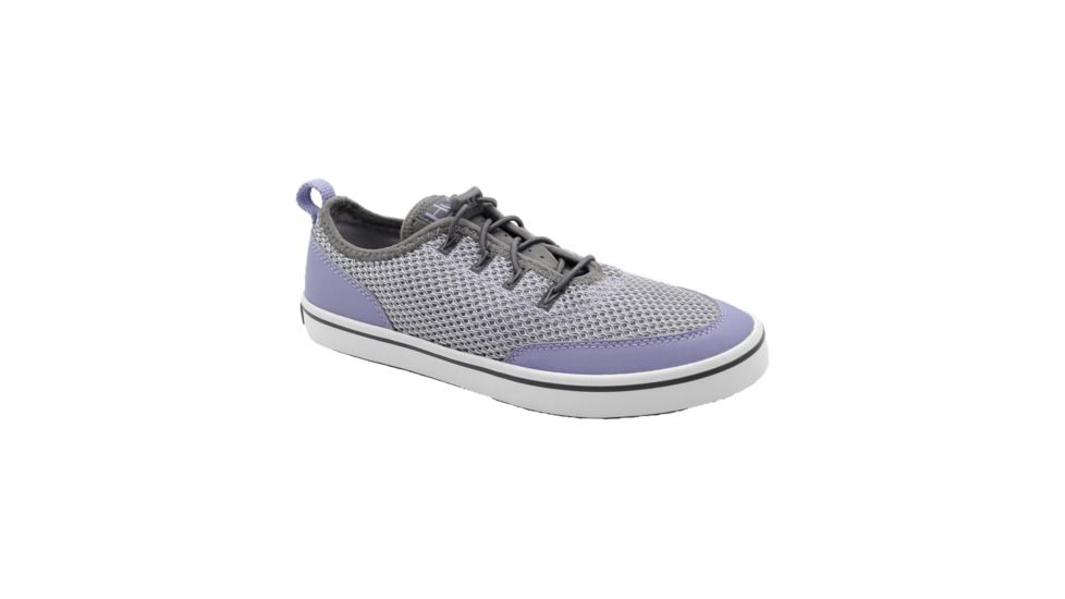 HUK Performance Fishing W Mania Casual, Deck Shoe - Womens, Lilac/Charcoal, 10, H8613200-530-10
