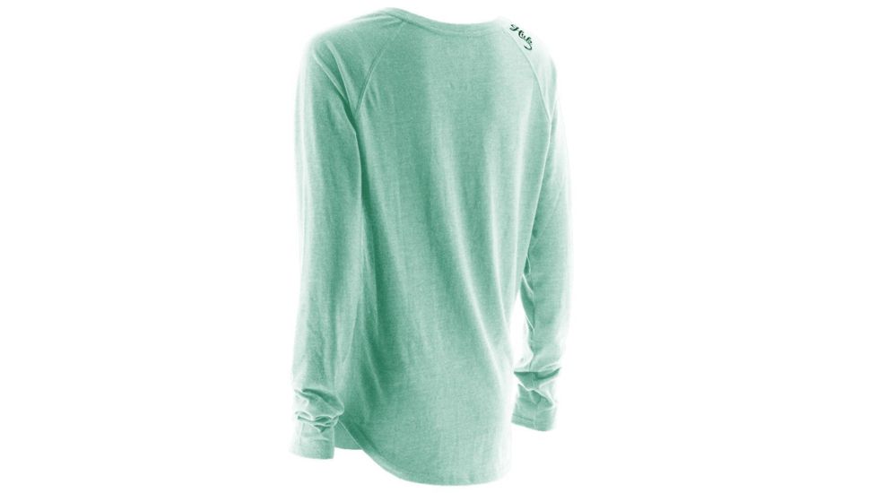 HUK Performance Fishing Womens Relaxed Long Sleeve Shirt, Heather Julep, Extra Small H6100003-345-XS
