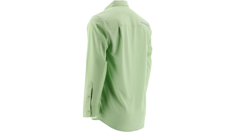 HUK Phenom Long Sleeve Woven Shirt, Key Lime, XXXL H1500005KLMXXXL