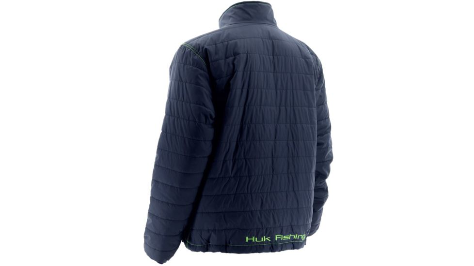 HUK Puffer Jacket, Medium, Navy, Medium H4000011NVYM