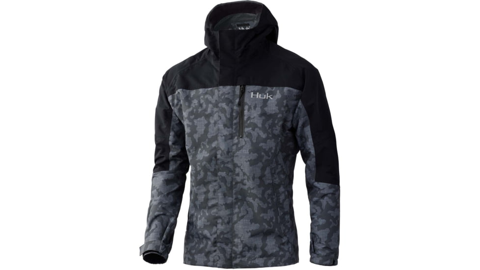 HUK Performance Fishing Running Lakes Grand Banks Jacket - Mens, Volcanic Ash, XL, H4000114-013-XL