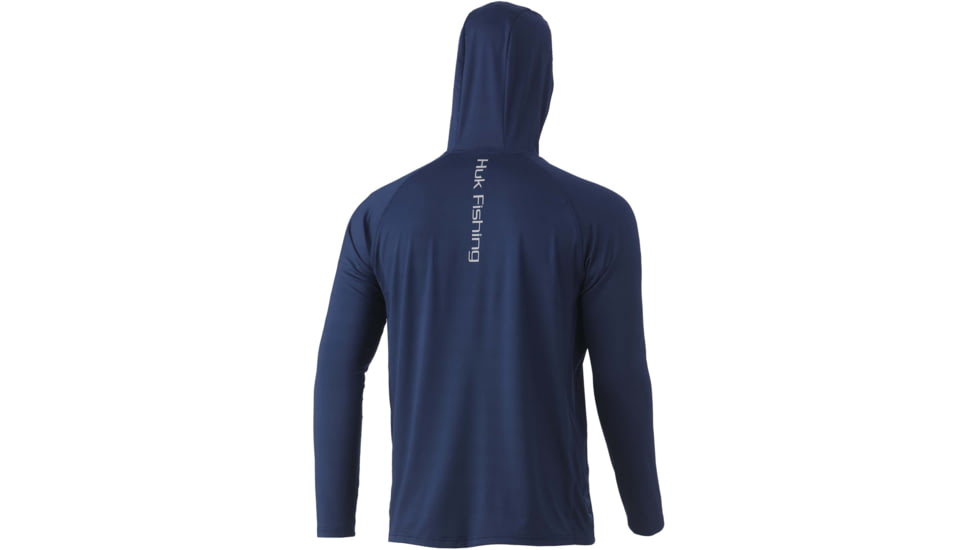 HUK Performance Fishing Vented Pursuit Hoodie - Mens, Sargasso Sea, M, H1200397-409-M