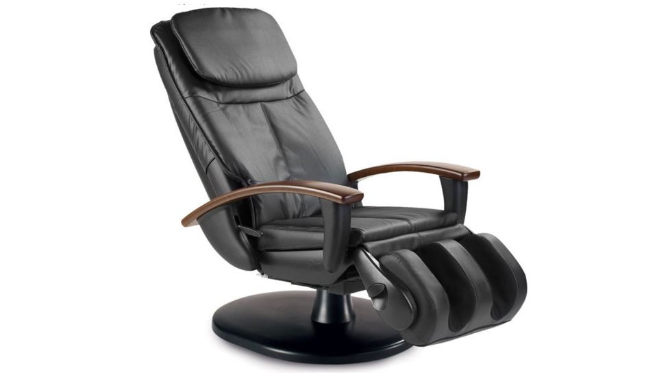Human Touch Black Leather-Like Massage Chair