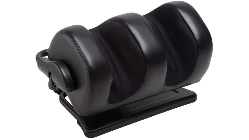 Human Touch iJoy Ottoman 2.0 Foot Massager - Black upholstery