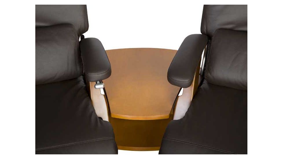 Human Touch Wedge Table for Perfect Chair