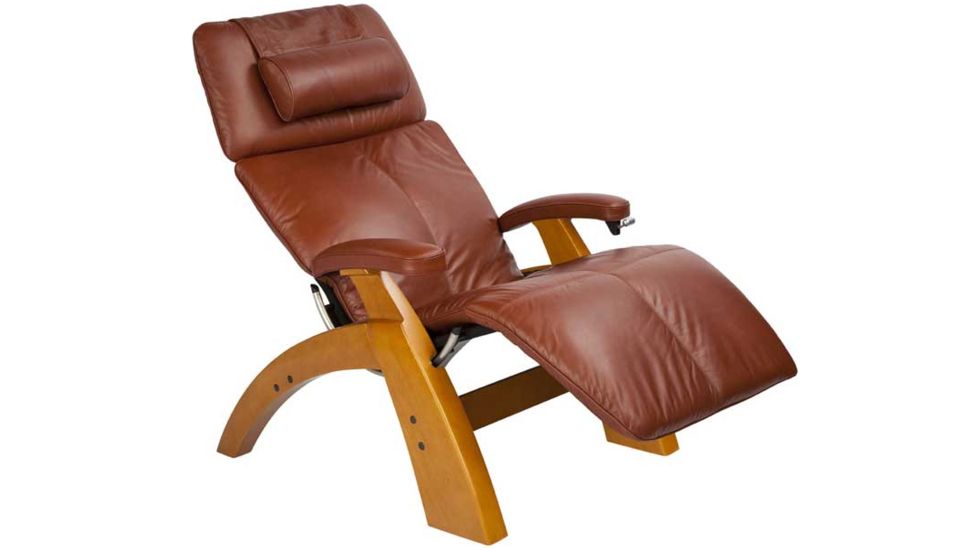 Human Touch Perfect Chair PC-006 - Maple base, Cognac Chair Pads
