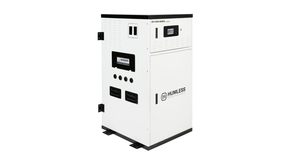 Humless Home Plus Solar Power Storage, White/Black 31201200