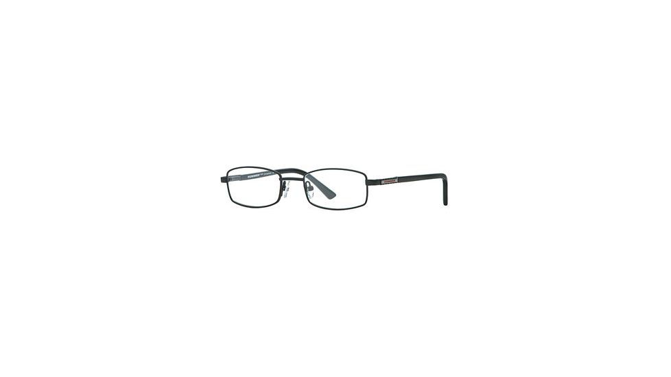 HUMMER Eyegear HU Drivetrain SEHY DRIV00 Single Vision Prescription Eyewear - Black SEHY DRIV004625 BK