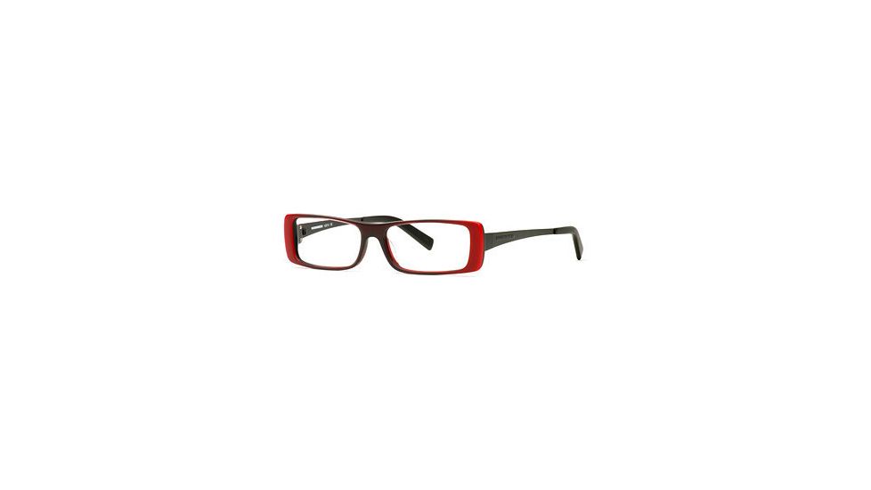 HUMMER Eyegear HU H2010 SEHU 201000 Eyeglass Frames - Red SEHU 2010005545 RD
