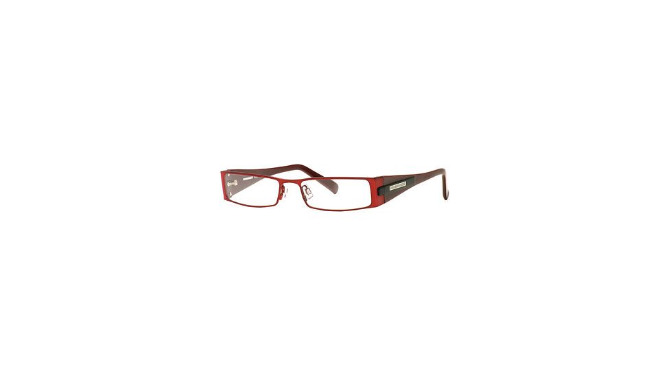 HUMMER Eyegear HU H2026 SEHU 202600 Eyeglass Frames - Ruby SEHU 2026005437 RD