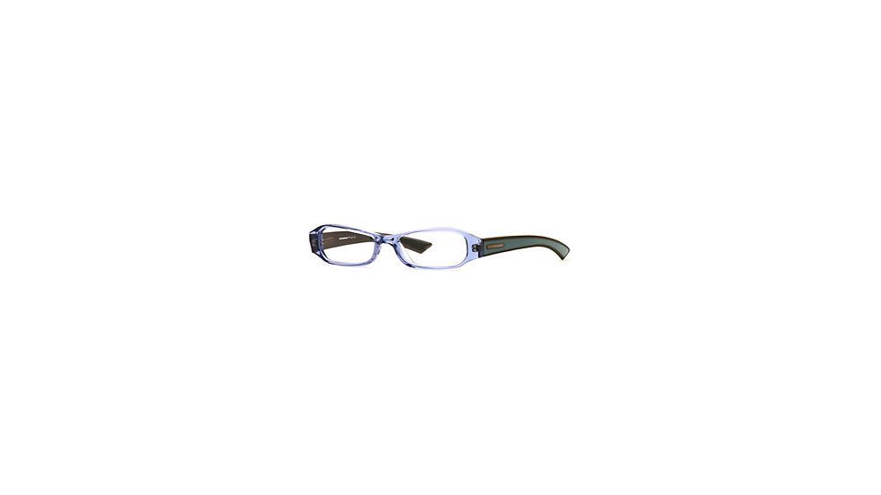 HUMMER Eyegear HU HX3 SEHY HX0300 Eyeglass Frames - Rain Cloud SEHY HX03004830 BL