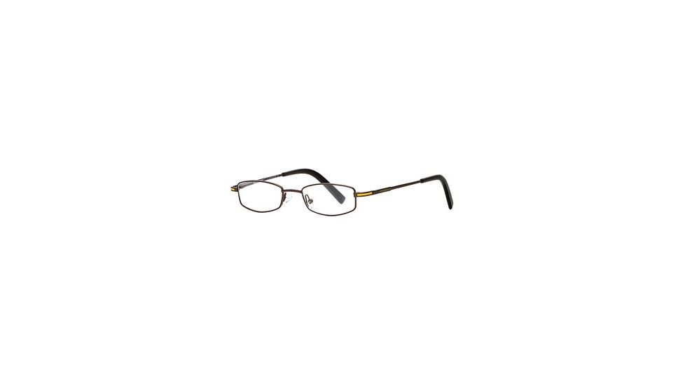 HUMMER Eyegear HY Alternator SEHY ALTE00 Eyeglass Frames - Brown SEHY ALTE004235 BN