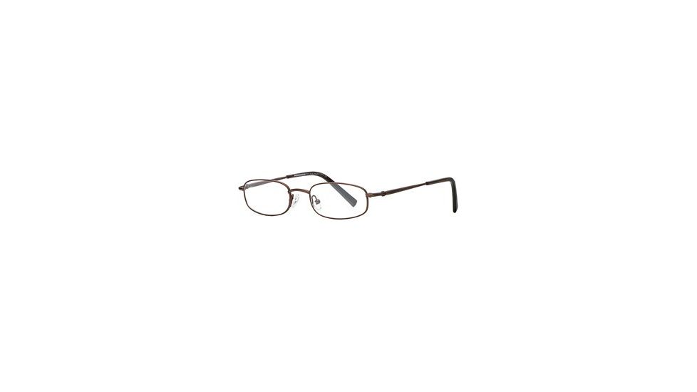 HUMMER Eyegear HY Fuel Injection SEHY FUEL00 Eyeglass Frames - Brown SEHY FUEL004635 BN