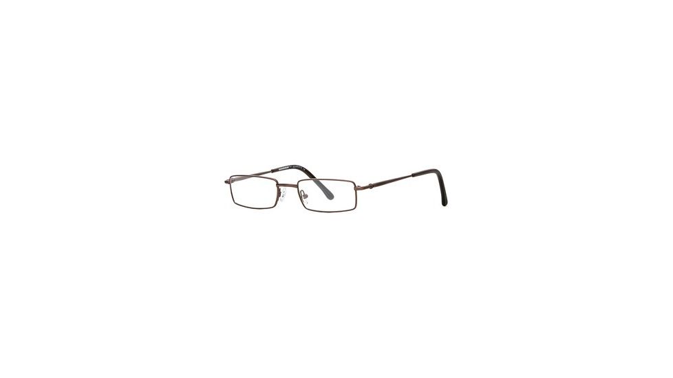 HUMMER Eyegear HY Gear Ratio SEHY GEAR00 Eyeglass Frames - Brown SEHY GEAR004635 BN