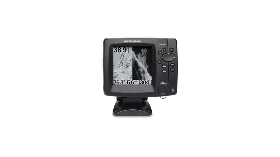 Humminbird 581i HD DI Combo Down Imaging and DualBeam Fishfinder and GPS, 5.0" diagonal Screen 4090201