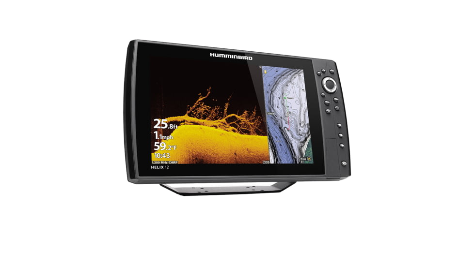 Humminbird Helix 12 Chirp Mega DI+ GPS G4N Cho, Display Only, 12in, 411440-1CHO
