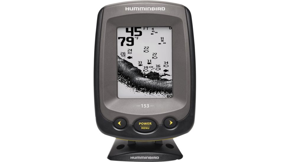 Humminbird PiranhaMax 153, 4" FSTN LCD, 800 W Peak, 100 W RMS, 83 kHz,200 kHz 4088301