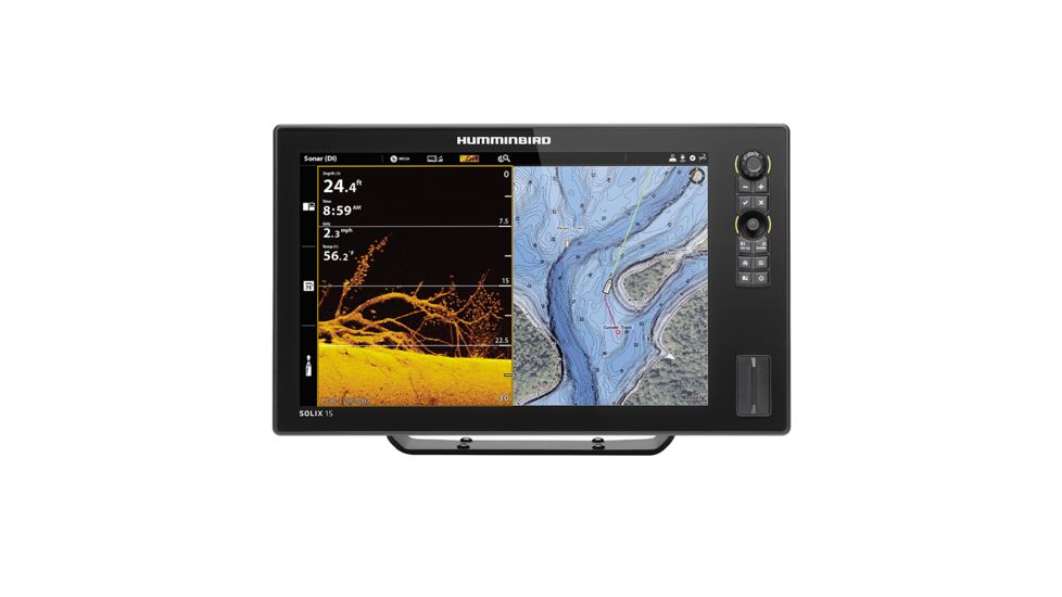 Humminbird SOLIX 15 CHIRP MEGA DI Fishfinder/GPS Combo G2 - Display Only 73630